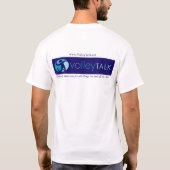 2005人の役人のVolleyTalk.netのワイシャツ Tシャツ (裏面)
