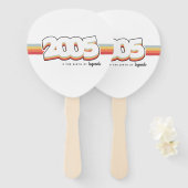 2005伝説の誕生 ハンドファン (正面&裏面)