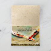 2005年のクリスマスカード シーズンカード (内部)