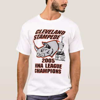 2005年のクリーブランドのスタンピード選手権のティー Tシャツ