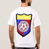 2005年の一般的なサッカーチームのデザイン Tシャツ (裏面)