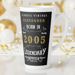2005年レジェンダリーレトロ21歳の誕生日 カフェラテマグ