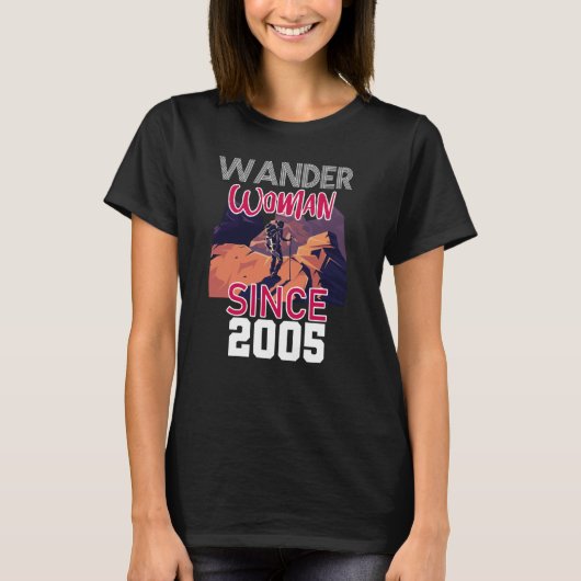 2005年以来さまよい女 Tシャツ (正面)