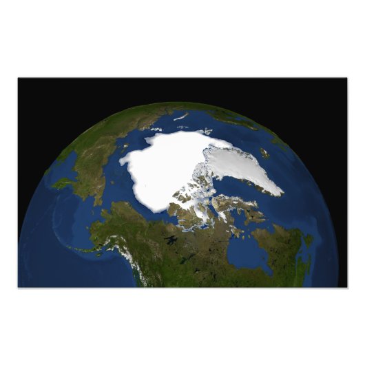 2005年北極海氷 フォトプリント            (正面)