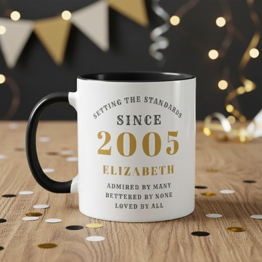 2005年生まれの21歳の誕生日 名前入り マグカップ