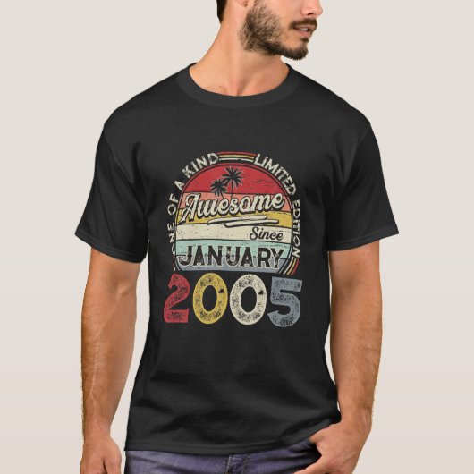 2005年1月限定エディションユニフォームレトロ17th BDA Tシャツ (正面)