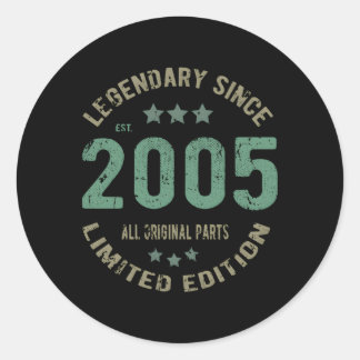 2005年18日から18日の伝説 ラウンドシール