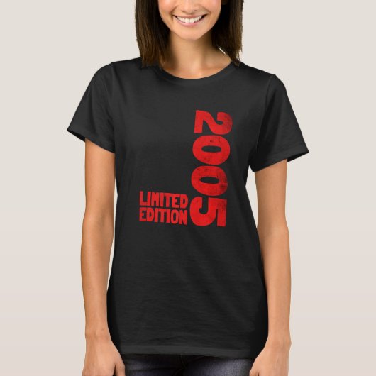 2005年18日誕生日 Tシャツ (正面)