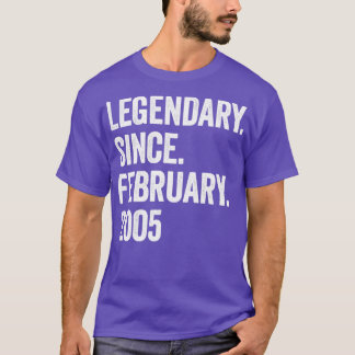 2005年2月18日生以来18年 Tシャツ