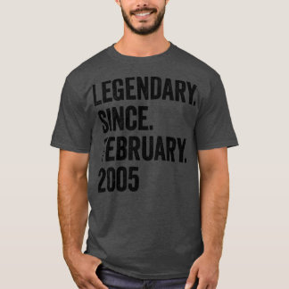 2005年2月18日生以来18年 Tシャツ