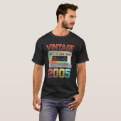 2005年6月16日誕生日レトロヴィンテージ2005誕生日 Tシャツ (正面フル)