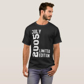 2005年7月ハッピーバースデーパーティー Tシャツ (正面フル)