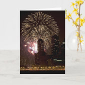 2005年7月4日シカゴの カード (黄色い花)