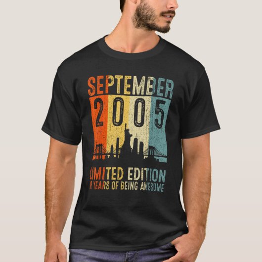 2005年9月18歳2素晴らし歳 Tシャツ (正面)