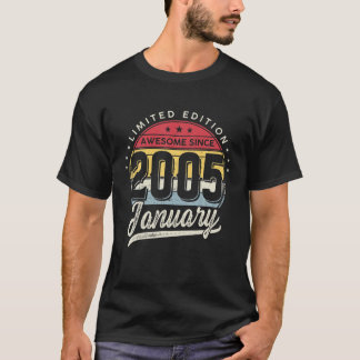 2005年Ja以素晴らし来17年限定版 Tシャツ