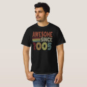 2005素晴らし年のレトロ以生まれ後の誕生日 Tシャツ (正面フル)