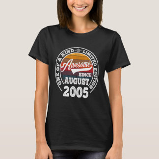 2005素晴らし年17誕生日17年 Tシャツ