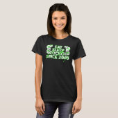 2005食べ年ゲーマー以来のスリープZockenビデオゲームコンター Tシャツ (正面フル)