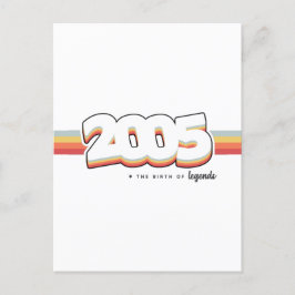 2005 伝説の誕生 ポストカード