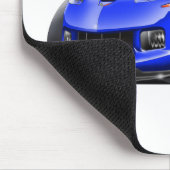 2005-09年のコルベットの青車 マウスパッド (コーナー)