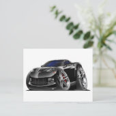 2005-09 コルベット ブラックカー ポストカード (スタンド正面)