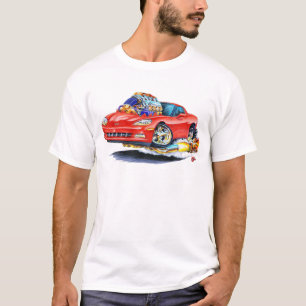 2005-10年のコルベットの赤車 Tシャツ