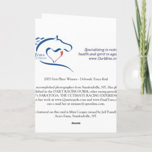 2005 OMRHのクリスマスカードの写真の最初場所の勝者 シーズンカード (裏面)