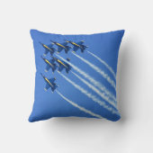 2006の艦隊週2の間のブルーエンジェルの低空飛行 クッション (裏面)