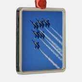 2006の艦隊週2の間のブルーエンジェルの低空飛行 メタルオーナメント (右)