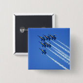 2006の艦隊週2の間のブルーエンジェルの低空飛行 缶バッジ (正面&裏面)