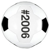 2006ハッシュタグ19誕生日記念日 サッカーボール (回転)
