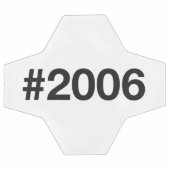 2006ハッシュタグ19誕生日記念日 サッカーボール (フラット)