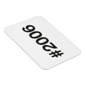 2006ハッシュタグ19誕生日記念日 マグネット (右側)