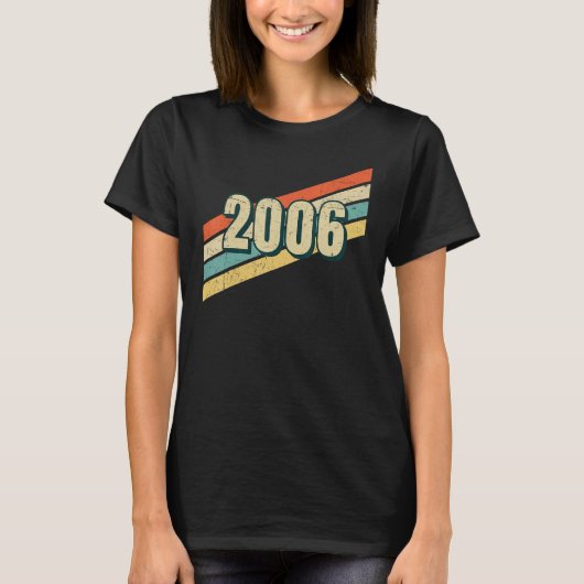 2006ビーチクラシック80sヴィンテージレトロ美学B Tシャツ (正面)
