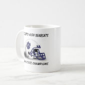 2006人のチャンピオンのフットボールのマグ コーヒーマグカップ (正面左)