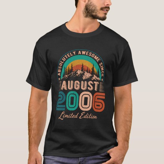 2006威厳がある年から2006素晴らし年の誕生日威厳がある Tシャツ (正面)