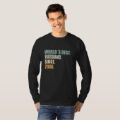 2006年からずっと世界で一番の旦那様 19回目の結婚記念日おめでとう Tシャツ (正面フル)