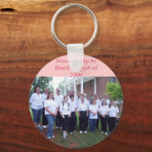 2006年のブラジルへの威厳があるミッション旅行 キーホルダー (正面)