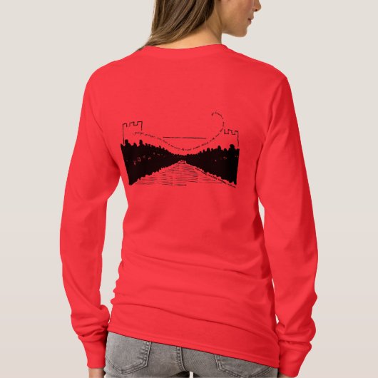 2006年のランタン夜ワイシャツ Tシャツ (裏面)