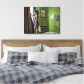 2006年の挨拶 キャンバスプリント (インサイチュ (寝室))