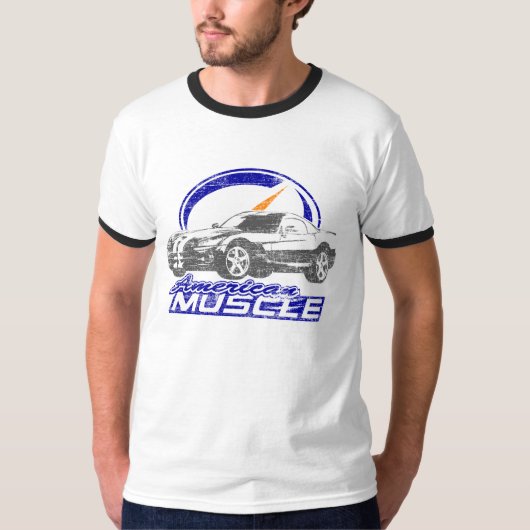 2006年の毒蛇SRT10アメリカ筋肉グラフィックのTシャツ Tシャツ (正面)