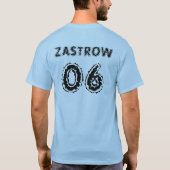 2006年のZastrowの懇親会のTシャツ Tシャツ (裏面)