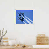 2006年フリート週間の間ブルーエンジェルス ポスター (キッチン)