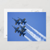 2006年フリート週間の間ブルーエンジェルス ポストカード (正面/裏面)