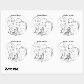 2006年大学 ラウンドシール (シート)