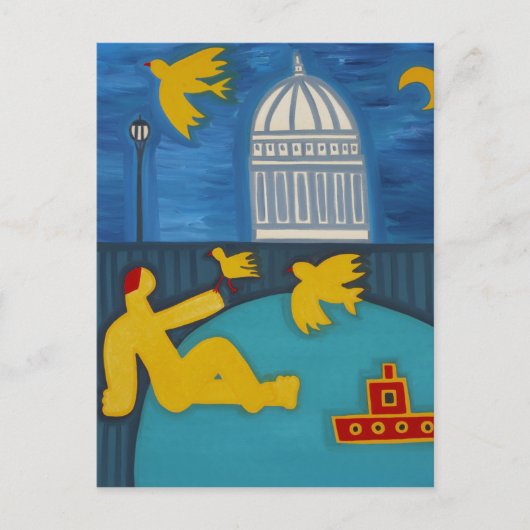 2006年橋の下の男 ポストカード (正面)