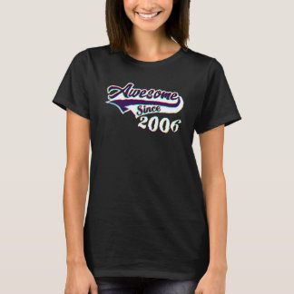 2006年生まれの完璧な年齢 16歳の誕生日おめでとう Tシャツ
