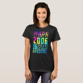 2006年生まれの16歳の女の子のための16歳の誕生日 Tシャツ (正面フル)