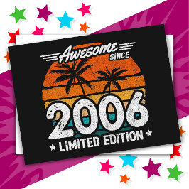 2006年限定レトロかっこいい 2006年からかっこいい ポストカード