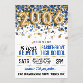 2006年高校懇親会 招待状